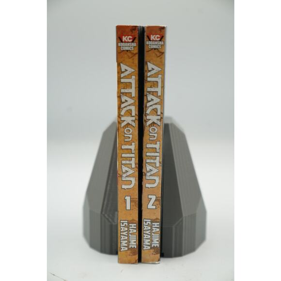 Manga Other - Attack on Titan Vol. 1–2‎ Manga Set English Kodansha Comics Hajime Isayama